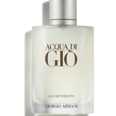 Armani beauty - Acqua di Gio - Eau de Toilette - Cologne for Men - Long Lasting Fragrance with Bergamot notes, Jasmine, White Musks, Patchouli & Cedarwood – 3.3 Fl Oz
