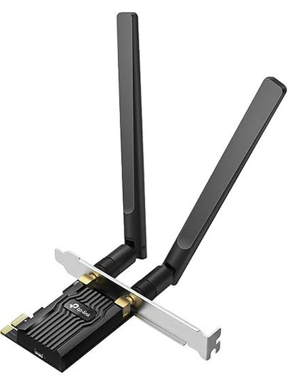 TP-Link AC1200 PCIe WiFi Card for Desktop PC (Archer T5E) - Bluetooth 5.0, Dual Band Wireless Network Card (2.4Ghz and 5Ghz) for Gaming and Streaming, 2 High Gain Antennas, Supports Windows 10/11