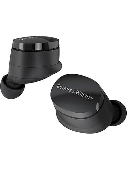 Bowers & Wilkins Pi6 Wireless Earbuds-Storm Grey, in-Ear Wireless Bluetooth Earphones with aptX Adaptive & 12mm Drivers, Bespoke Active Noise Cancelling Earbuds, 3 Built-in Mics, 15-Min Quick Charging