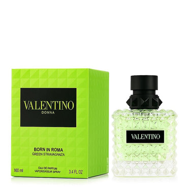 Valentino Donna Born In Roma Green Stravaganza by Valentino for Women - 3.4 oz EDP Spray, Floral Fragrance
