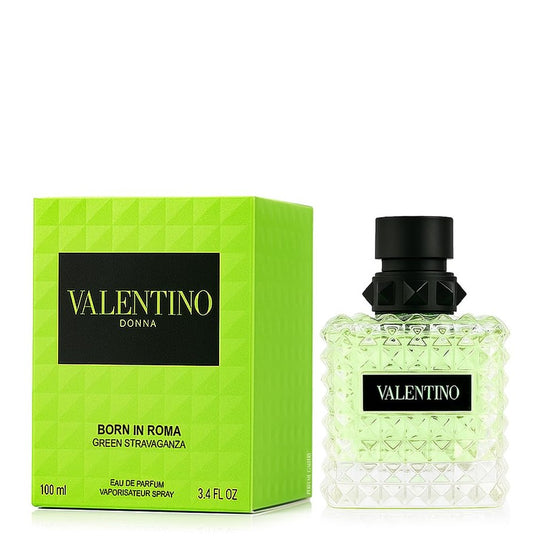 Valentino Donna Born In Roma Green Stravaganza by Valentino for Women - 3.4 oz EDP Spray, Floral Fragrance