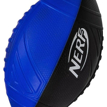 Nerf Pro Grip Football, Blue, Classic Foam Ball, Easy to Catch & Throw, Sports Toys, Christmas Gifts or Stocking Stuffers for Kids