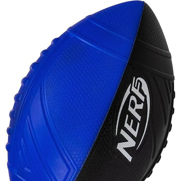 Nerf Pro Grip Football, Blue, Classic Foam Ball, Easy to Catch & Throw, Sports Toys, Christmas Gifts or Stocking Stuffers for Kids