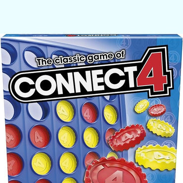 Hasbro Gaming Connect 4 Classic Grid,4 in a Row Game,Strategy Board Games for Kids,2 Player .for Family and Kids,Ages 6 and Up